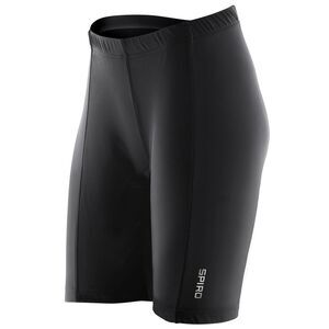 Spiro Womens/Ladies Bikewear Padded Cycling Shorts / Black